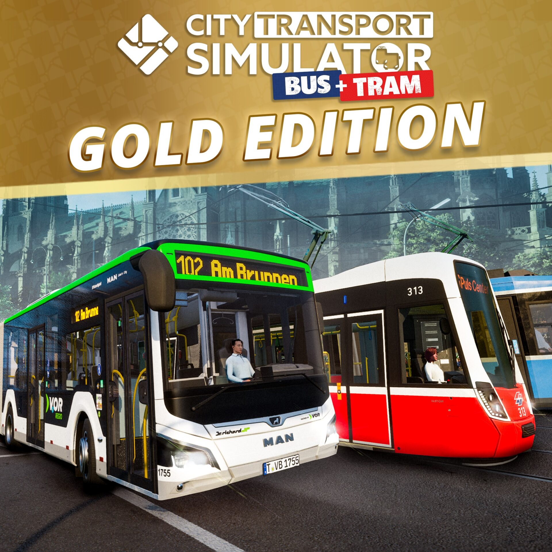 City Transport Simulator Bus + Tram - Gold Edition