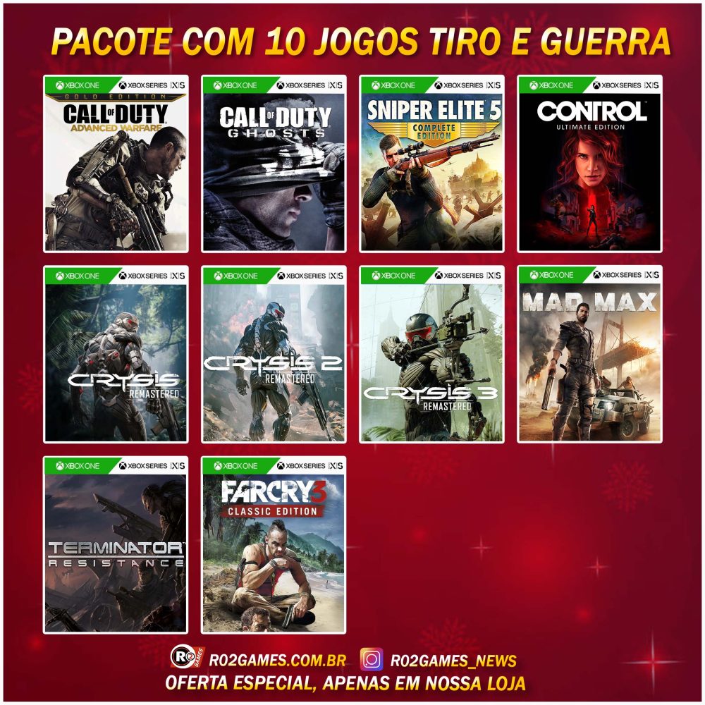 PACOTE 10 JOGOS 10 - 07